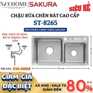 Chậu rửa SAKURA ST-8265