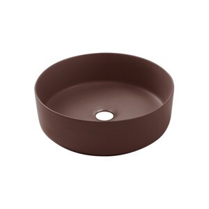 Chậu rửa sứ màu men mờ Kanly SU521
