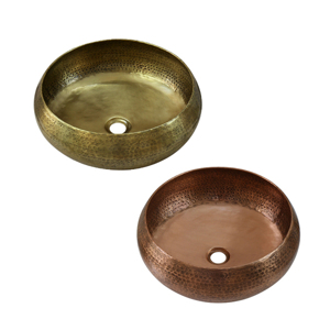 Chậu rửa tay đồng thau giả cổ Kanly RSC122V