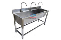 Chậu rửa tay inox cho công nhân