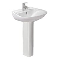 Chậu rửa treo tường  Ceravi CB103 + CCD151