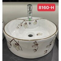 Chậu Sứ Lavabo Cs-8160-H (C-102) chính hãng thương hiệu L'alpina