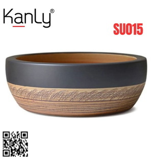 Chậu sứ mỹ thuật Kanly SU015