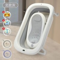 Chậu Tắm Cho Bé Dày Dặn Cỡ Lớn, Chậu Tắm Cho Bé Có Thể Gấp Gọn Cho Bé, Bé Ngồi Nằm, Bé Sơ Sinh