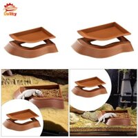 Chậu tắm, Đồ trang trí bể cá rùa, Đồ ăn cho rùa, Bát nước cho