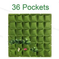 Chậu Treo 36 Túi Dọc Treo Tường Trồng Túi Vải Không Dệt Rau Cây Cảnh Hoa Vườn VN5L