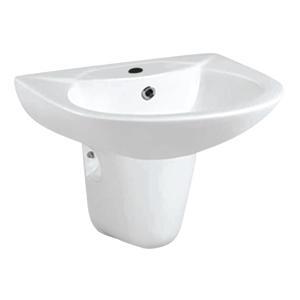 Chậu treo tường kèm chân lửng Rangos RG-6006-1
