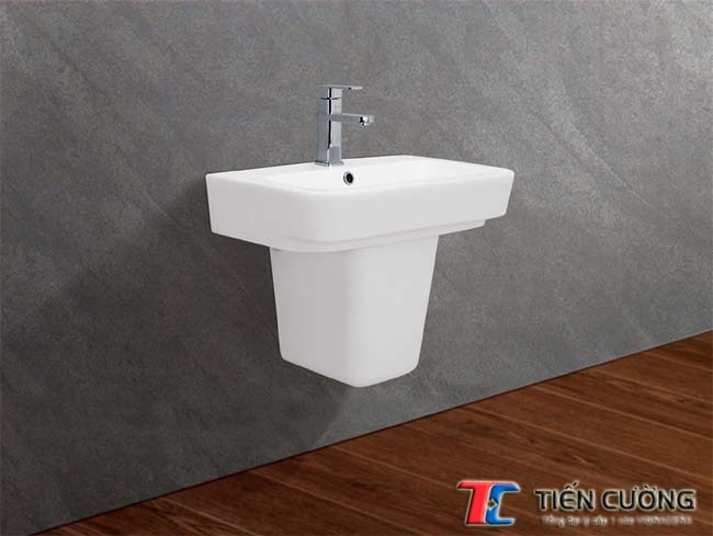 Bộ chậu rửa Lavabo treo tường Viglacera VI50