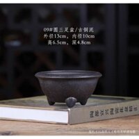 Chậu tròn mini 3 chân - Chậu Bonsai Trung Quốc - Chậu Bonsai Mini