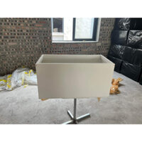 Chậu trồng cây composite trơn 50*20*20