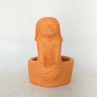 Chậu Trồng Cây Hình Con Chó - Đất Nung - TC118