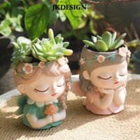 Chậu trồng cây mọng nước, Trang trí sáng tạo Chậu hoa mọng nước, Hộp đựng bút đa năng Chậu hoa nhựa chống ăn mòn