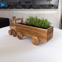 Chậu trồng cây SPARKL, Chậu hoa hoạt hình cá tính, Phong cách mục vụ Handmade Vintage Bình hoa sáng tạo Phòng khách