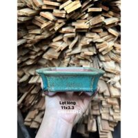 chậu vuông bonsai Gốm Biên Hoà ảnh thật