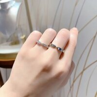 Chaumet v Jingao Version Shangjia Crown Love Double Pointed Ring Female18k Rose Gold Fashion Light Luxury Diamond V Word Couple Couple Rings