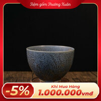 Chawan - Bát đánh matcha men đá (lỗi miệng)