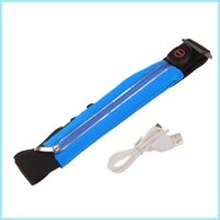 Chạy An Toàn Đèn Dây Sạc Fanny Eo Gói Di Động Fanny Gói Dành Cho Người Chạy Bộ Phản Quang Thiết Bị Chạy tdevn