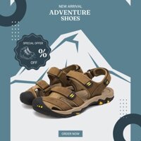 💥CHÁY HÀNG💥 SANDAL LEO NÚI & DU LỊCH SIÊU THỜI THƯỢNG CHO NAM MẪU MỚI NHẤT 2021