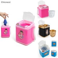 [Chc] Lông mi chồn giả Máy giặt điện Mini Làm đẹp Bàn chải trang điểm làm sạch tự động Máy giặt Đồ chơi nhà chơi [VN]