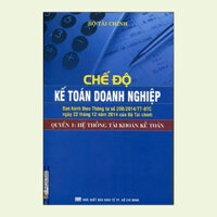 Chế Độ Kế Toán Doanh Nghiệp Quyển 1 Hệ Thống Tài Khoản Kế Toán
