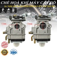 CHẾ HOÀ KHÍ MÁY CẮT CỎ - BÌNH XĂNG CON MÁY CẮT CỎ 2 THÌ TU260 330 430 520 CG430 CG520 40-5 44-5 TL26 TU26 49cc
