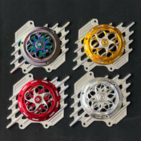 Che két nước + quạt tản nhiệt nhôm cnc 3D lắp Vario 125/150 - Click 125/150 ( lắp như zin ) - Phụ kiện