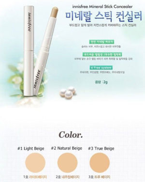Che khuyết điểm Innisfree Mineral Stick Concealer