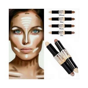 Che khuyết điểm, tạo khối 2 đầu Nyx Wonder Stick Highlight & Contour