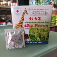 Chế phẩm kích thích sinh trưởng cây trồng GA3 Mega Farm 50TB 5G