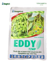 Chế phẩm trừ bệnh cây Eddy 72WP Hợp Trí Đặc trị bệnh do nấm Phytophthora 300gram