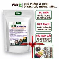 Chế phẩm vi sinh Epic PMP Ủ Rác Hữu Cơ Sinh Hoạt, Đậu Nành, Trứng, Chuối, Cá 200g