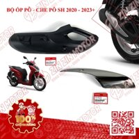 Che Pô, Ốp Pô SH 125i 2020 - 2024+, SH 150i 2020 2021 2022, SH160i 2023 2024+ 18318-K0R-V00, 18319-K0R-V00 Chính Hãng