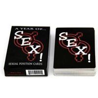 [Che tên] Bộ bài game A Year Of Sex 50 tư thế tình cảm cho cặp đôi couple hâm nóng thú vị nồng nhiệt