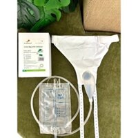 (CHE TÊN) Dụng Cụ Hỗ Trợ Đi Tiểu Greetmed Cho Người Già, Nam, Nữ, Hàng Silicone, Túi Đựng Nước Tiểu