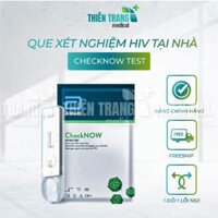 Che tên hoả tốc Que thử test HIV nhanh tại nhà CheckNow Abbott USA, phát hiện HIV sớm 3 tuần, độ chính xác cao