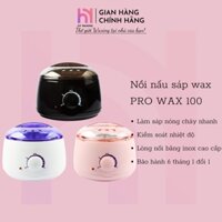 [CHE TÊN] Nồi Nấu Sáp Wax Lông HY WAXING PROWAX 100 Cao Cấp, Nấu Nhanh Hơn Tặng Kèm Que 8582