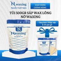 [CHE TÊN ] [TẶNG 200GR SÁP ] TÚI 500gr Sáp Wax Lông Cao Cấp Thơm NỜ WAXING