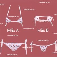 {CHE TÊN }🍓 Tiny Strawberry Set 🍓 | Set 2 Mảnh Siêu Nhỏ Dâu Tây Gợi Cảm