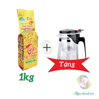 Chè thái nguyên chè nõm tân cương 5 gói 200g tặng bình pha trà thông minh (3 trong một)