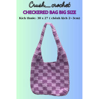 CHECKERED BAG BIG SIZE