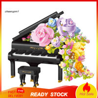 Cheer Handmade Violin Xây Dựng Đồ Chơi Khối Xây Dựng Piano Tự Làm Nhạc Cụ Khối Xây Dựng Đồ Chơi Với Ánh Sáng Vui Vẻ Bộ Xây Dựng Cho Trẻ Em Và Người Lớn Đàn Guitar Violin Piano