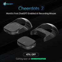 Cheerdots Creative + AI Smart Split Air Mouse Sạc không dây Bluetooth Chế độ kép