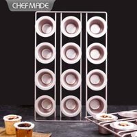 Chefmade Champagne vàng đế rắn 12 cốc dây phồng giá chống dính Yorkshire bánh nhà lò nướng khuôn WK9986