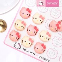 Chefmade Hello Kitty Nhà Bếp Chịu Nhiệt Độ Cao Chống Trơn Trượt Miếng Lót Bánh Quy Macaron Miếng Lót Dụng Cụ Làm Bánh Thảm Nướng Bánh Ngọt Dụng Cụ Nấu Ăn KT7053