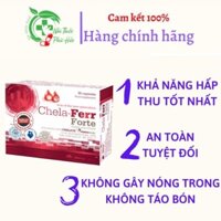 Chela Ferr Forte Bổ sung sắt cho bà bầu -  Nhập khẩu nguyên hộp từ Châu Âu