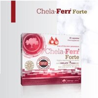 Chela Ferr Forte - bổ sung sắt cho bà bầu - bổ máu từ sắt hữu cơ, Acid Folic - Viên sắt Chelaferr nhập khẩu 5.0