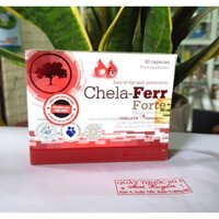 Chela-Ferr Forte-Hỗ trợ bổ sung và dễ hấp thụ sắt, cải thiện thiếu máu do thiếu sắt [Tặng khẩu trang thông minh trẻ em]