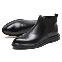 Chelsea Boot cổ lửng nam da bò cao cấp