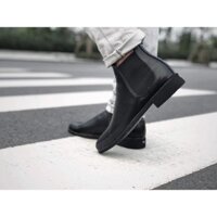 Chelsea Boot nam da bò tặng kèm lót tăng chiều cao 6cm