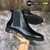 Chelsea boot nam mũi tròn